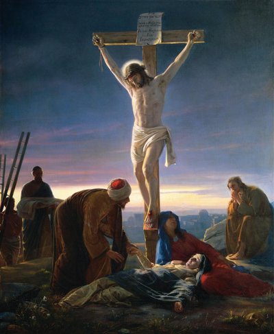 Christus am Kreuz von Carl Heinrich Bloch